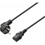 Renkforce RF-7176932 3m virtajohto CEE 7/7 - IEC C13, 10A 250V, musta