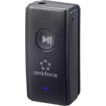 Renkforce RF-BAR-100 Bluetooth-musiikkivastaanotin, Bluetooth 4.2, 10 m kantama, 3,5 mm liitäntä, musta RF-4470378