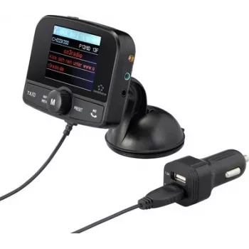 Renkforce RF-CRDAB-100 DAB+ autoradiosovitin Bluetoothilla ja imukuppitelineellä RF-6721070