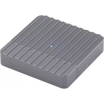 Renkforce RF-HDE-090 M.2 NVMe SSD-kotelo USB-C 3.2 Gen 2 10Gbps 2230 SSD:lle musta RF-6332596