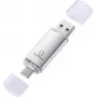 Renkforce RF-USBOS-230 64 GB USB 3.2 Gen 1 Dual USB-A/USB-C muistitikku hopea RF-6688140