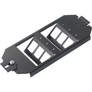 Renkforce RJ45-asennusmoduuli 6-porttinen täyttämätön Keystone-kehys RF-4532678