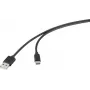 Renkforce USB 2.0 -kaapeli USB-A - USB-C 1 m musta RF-6830420