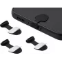 Renkforce USB-C pölysuoja mobiililaitteille, 3-osainen sarja, musta (RF-7260818)