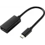 Renkforce USB-C - DisplayPort-adapterikaapeli 14 cm 4K@60Hz musta RF-4613070