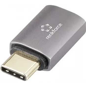Renkforce USB4 USB-C-adapteri pistoke - liitin 8K 40Gbps 100W PD RF-3778880