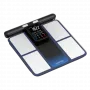 RENPHO MorphoScan MSC01 vaaka, musta/hopea, USB-C, Bluetooth