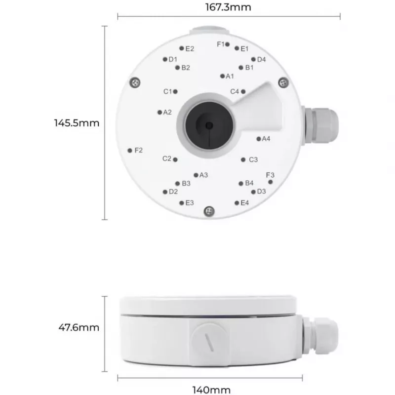Reolink Junction Box RLA-JBL1 (valkoinen)