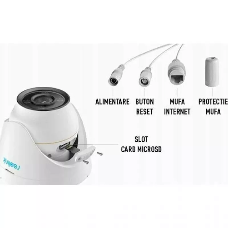 Reolink P344 12MP dome PoE -kamera tekoälyvideohaulla