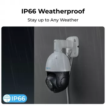 Reolink Smart 4K PoE PTZ-valvontakamera 16-kertaisella optisella zoomilla, auto-tracking, IP66, 256GB Micro SD