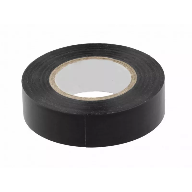 REPERO 701 musta PVC-eristysnauha 19 mm x 20 m