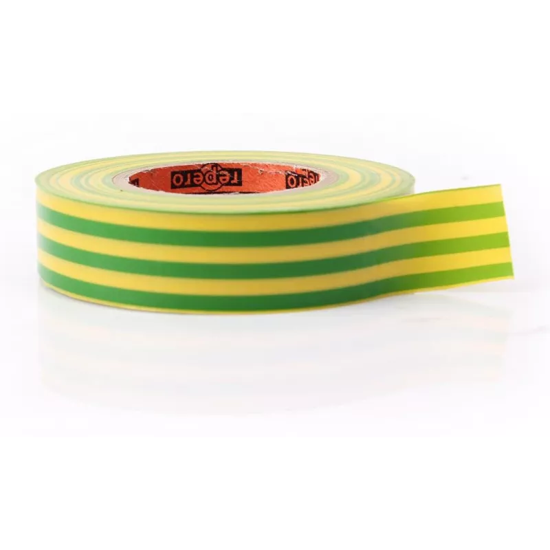 REPERO 701 kelta-vihreä PVC-eristysnauha 19mm x 20m
