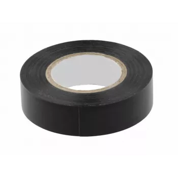REPERO 711E musta PVC-eristysnauha 19 mm x 20 m