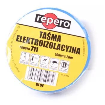REPERO 711E sininen PVC-eristysnauha 19 mm x 20 m