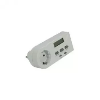 REV energiankulutusmittari LCD-näytöllä, 2 tariffia, 3680 W 002580