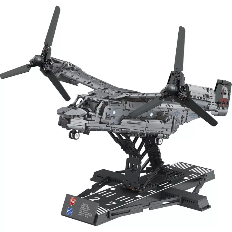 Revell Brick System - Bell Boeing V-22 Osprey rakennuslelu (540 osaa)