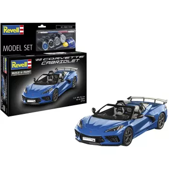 Revell Model Set Corvette C8 Cabriolet mittakaava 1:25