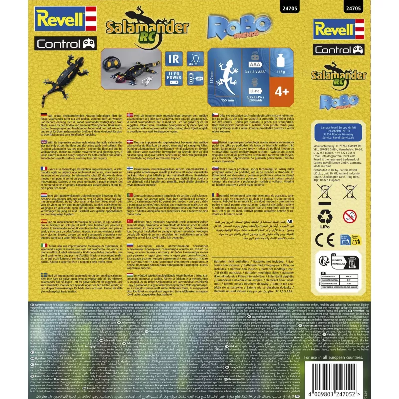 REVELL Robo Friends Salamander kauko-ohjattava lemmikkilelu