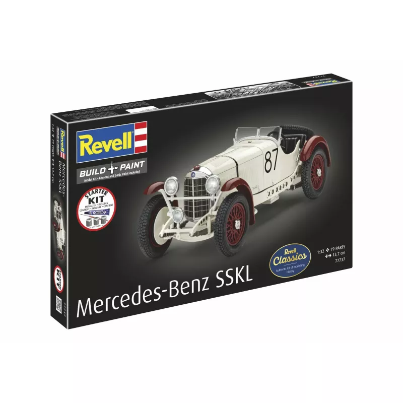 Revell Starter Kit Mercedes-Benz SSKL mittakaava 1:32