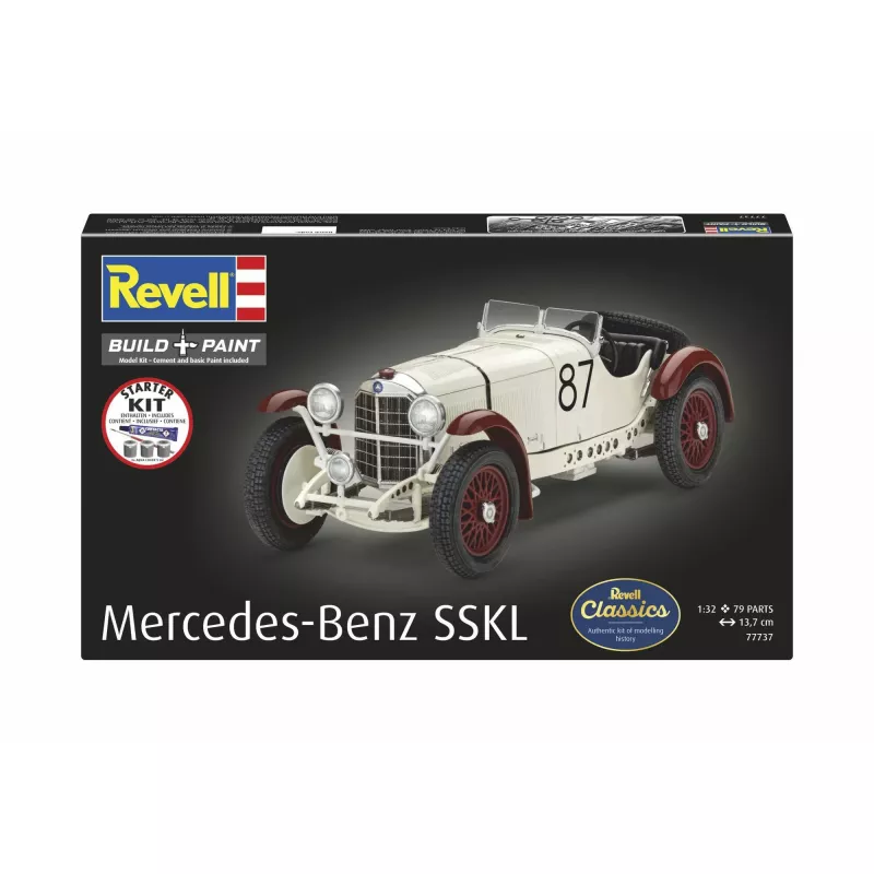 Revell Starter Kit Mercedes-Benz SSKL mittakaava 1:32