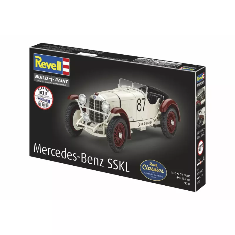 Revell Starter Kit Mercedes-Benz SSKL mittakaava 1:32