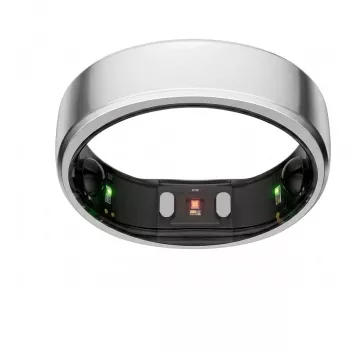 RingConn Smart Ring Gen2 Future Silver koko 8 – unen, kunnon ja sykkeen seuranta puettava