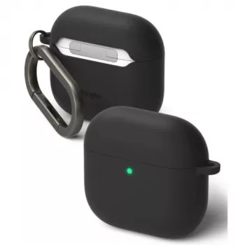 Ringke AirPods 4 -kotelo silikoni musta