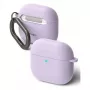 Ringke AirPods 4 kuori silikoni vaaleanvioletti