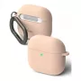 Ringke AirPods 4 kotelo silikoni Pink Sand