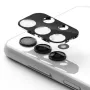 Ringke Galaxy A13 4G kameransuojus Full Cover lasi (3 kpl:n pakkaus) musta