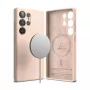 Ringke Galaxy S25 Ultra kuori silikoni magneettinen Pink Sand