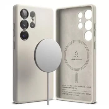 Ringke Galaxy S25 Ultra kotelo silikoni magneettinen Stone