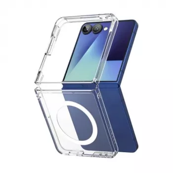 Ringke Galaxy Z Flip 7 suojakotelo Fusion Magnetic Clear