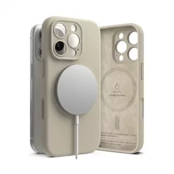 Ringke iPhone 16 Pro -kotelo silikoni magneettinen Stone