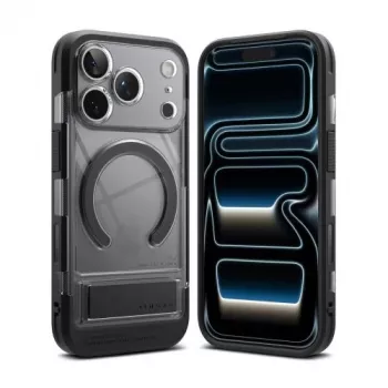 Ringke iPhone 17 Pro kuori UX Magnetic savunmusta