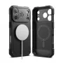 Ringke iPhone 17 Pro Max -kotelo Rugged Gear Magnetic musta