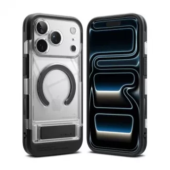 Ringke iPhone 17 Pro Max -kotelo UX magneettinen läpinäkyvä