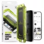 Ringke iPhone 17 Pro näytönsuojakalvo Premium Easy Slide Privacy Tempered Glass 9H asennusapuvälineellä (2 kpl:n pakkaus) läpinäkyvä