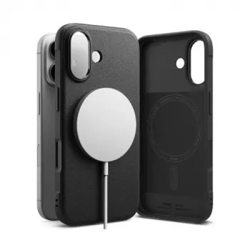 Ringke Onyx magneettinen kotelo iPhone 16:lle, musta
