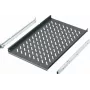 Rittal 19 tuuman ulosvedettävä kaappi TS, PC-TS, IW kaappeihin, 600 mm syvyys, 40 kg, liuskekiviharmaa RAL 7015 6902.960