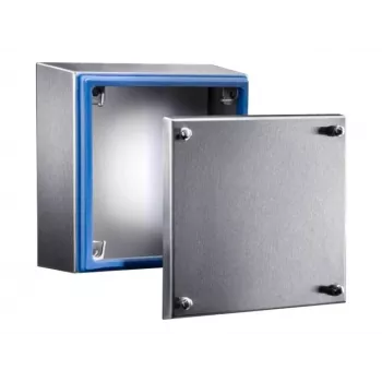 Rittal HD ruostumaton seinäkotelo 200 x 200 x 120 mm, IP66, harjattu, Hygienic Design 1672.600
