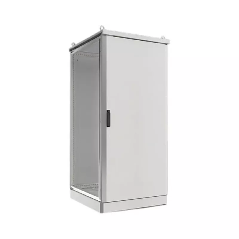 Rittal Toptec -ulkokotelo CS 9781866 - 800x1600x600mm, IP55, IK10, alumiini, RAL 7035