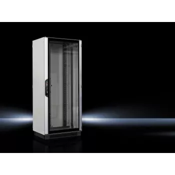 Rittal VX IT 42U palvelinkaappi, 800x2100x800 mm, rei'itetyt ovet, RAL 7035
