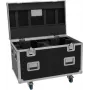 ROADINGER Flightcase Highline 2x DMH-380 pyörillä musta 100 kg kuormitus 100x60x73 cm