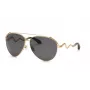 Roberto Cavalli SRC090M650300 naisten aurinkolasit - asetaattikehys, UV400-suoja, 65 mm linssi