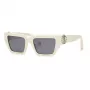 Roberto Cavalli aurinkolasit SRC016M55847X unisex suorakaiteen muotoiset musta/harmaa 55/19/135 mm