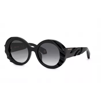 Roberto Cavalli unisex-aurinkolasit SRC010V520700 musta/harmaa 52 mm