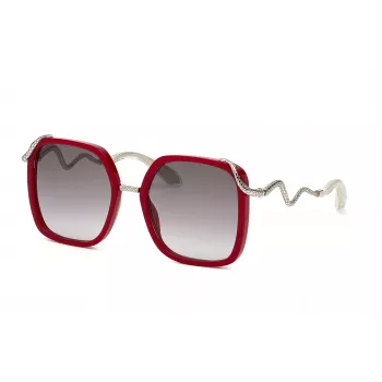 Roberto Cavalli naisten aurinkolasit SRC003M5509EZ Oversized harmaa gradient 55 mm