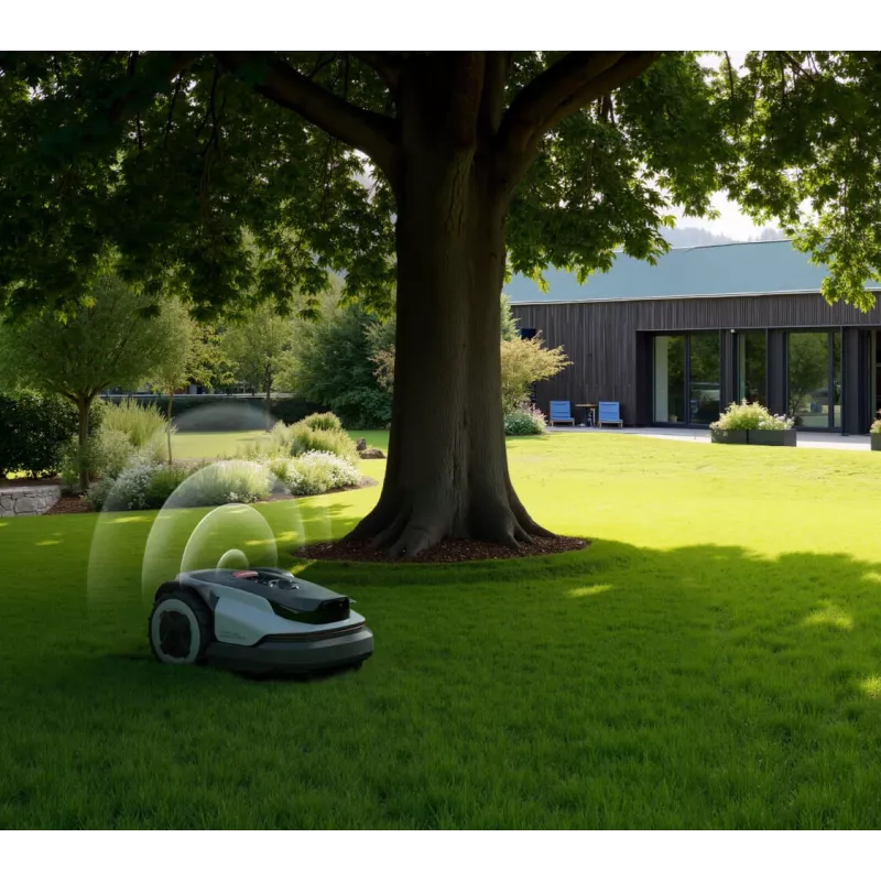 Roborock RockNeo Q110 robottiruohonleikkuri, 2WD, 1000 m², RTK + VSLAM