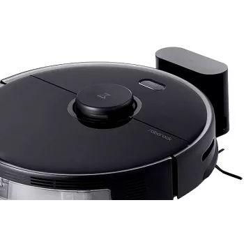 Roborock S5 Max -imurirobotti - pussiton - musta - pyöreä - 0,46 l - matto - kova lattia
